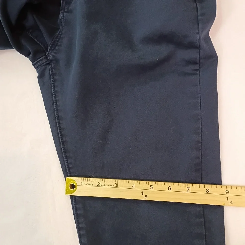 Banana Republic Travel Jean Mens 31x32 Athletic Fit Navy Blue Stretch Pants